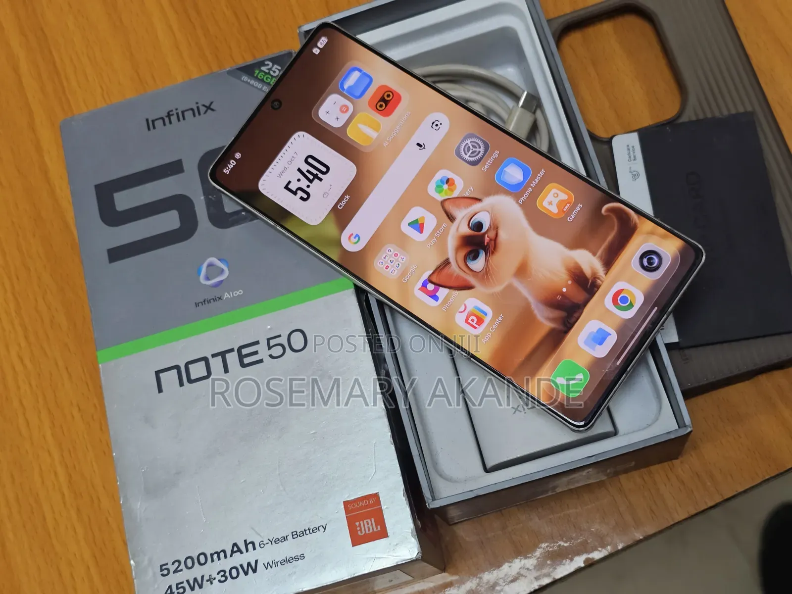 Infinix Note 50 4G 256 GB Gold