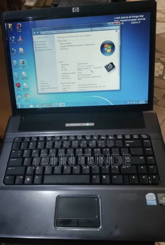 Laptop HP 550 4GB Intel Celeron HDD 256GB
