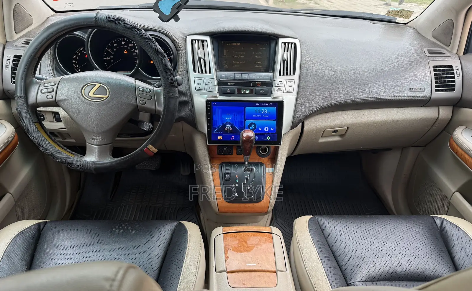 Lexus RX 2008 Gold