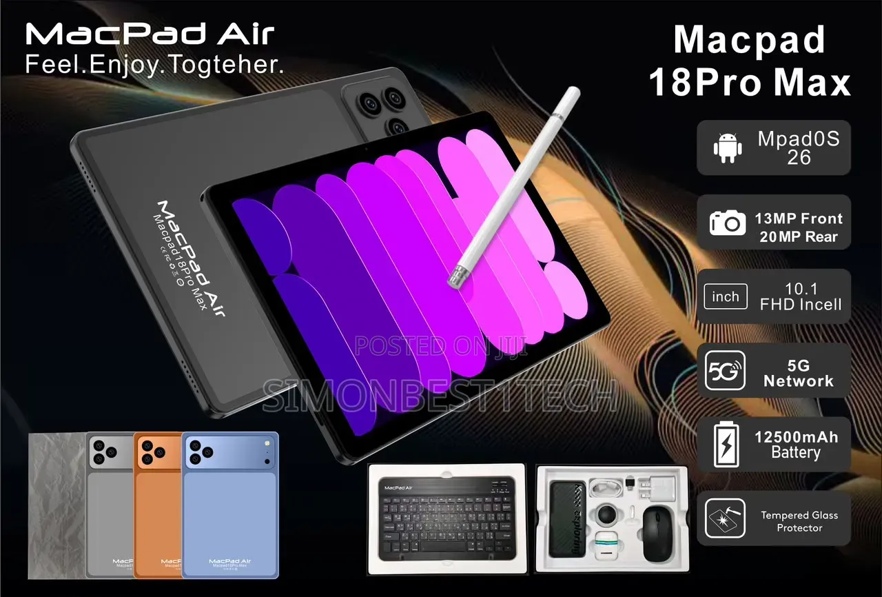 New MacPad Air Air 16 1 TB Gray