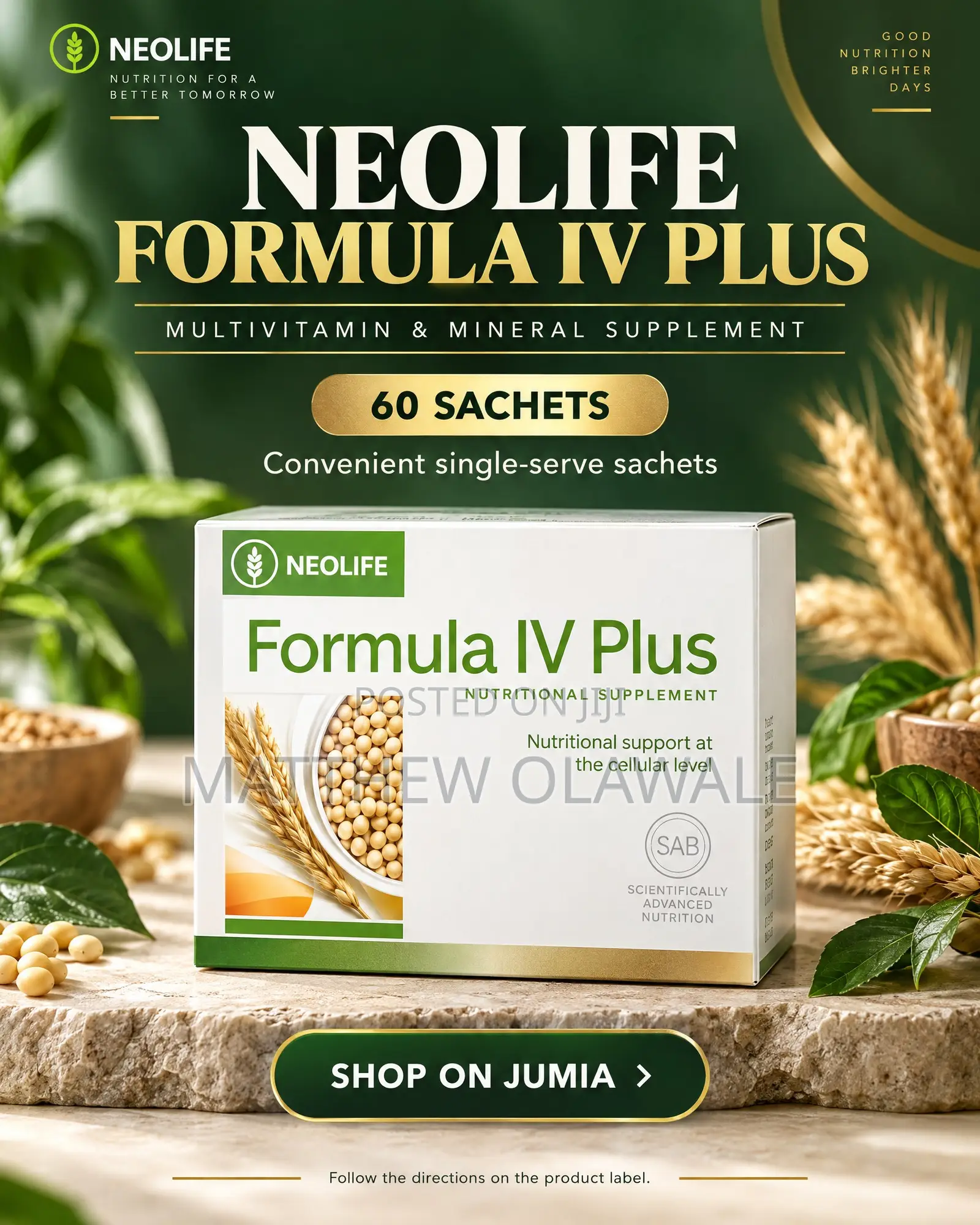 Formula IV Plus – 60 Sachets