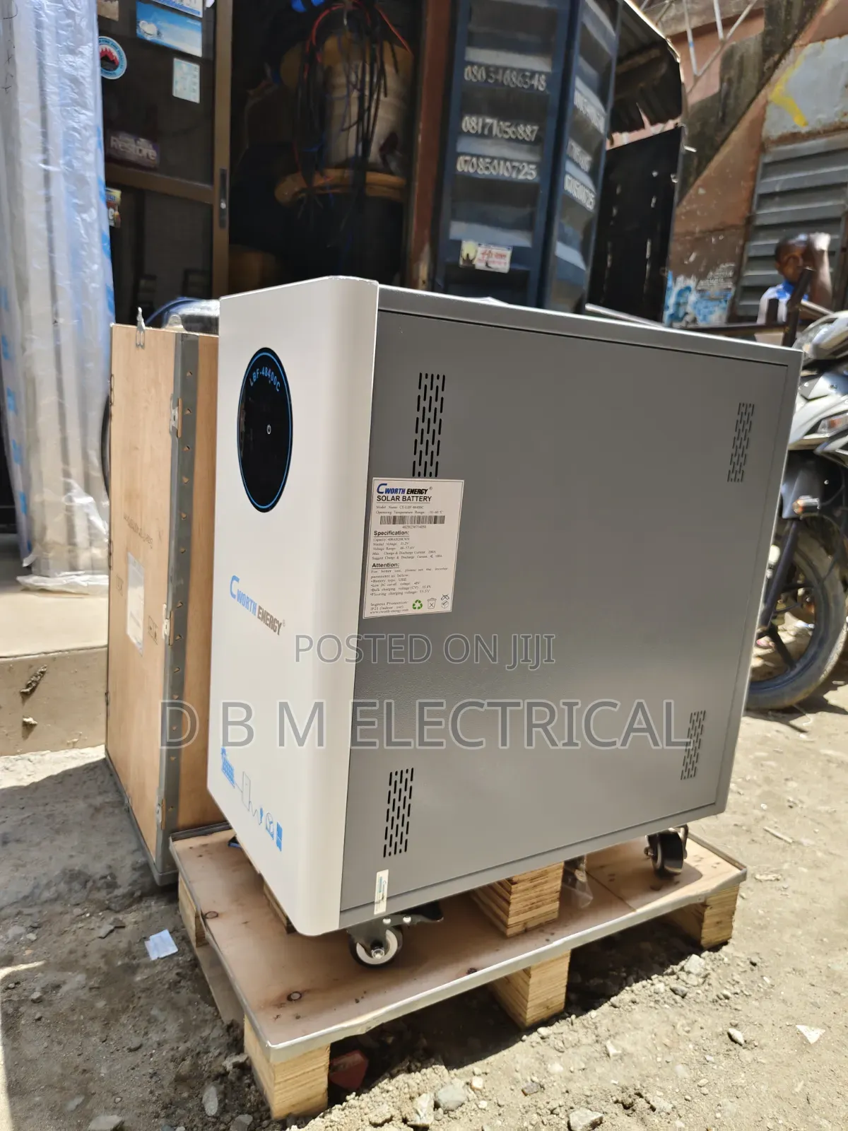 Cworth Solar Lithium Battery 20kwh