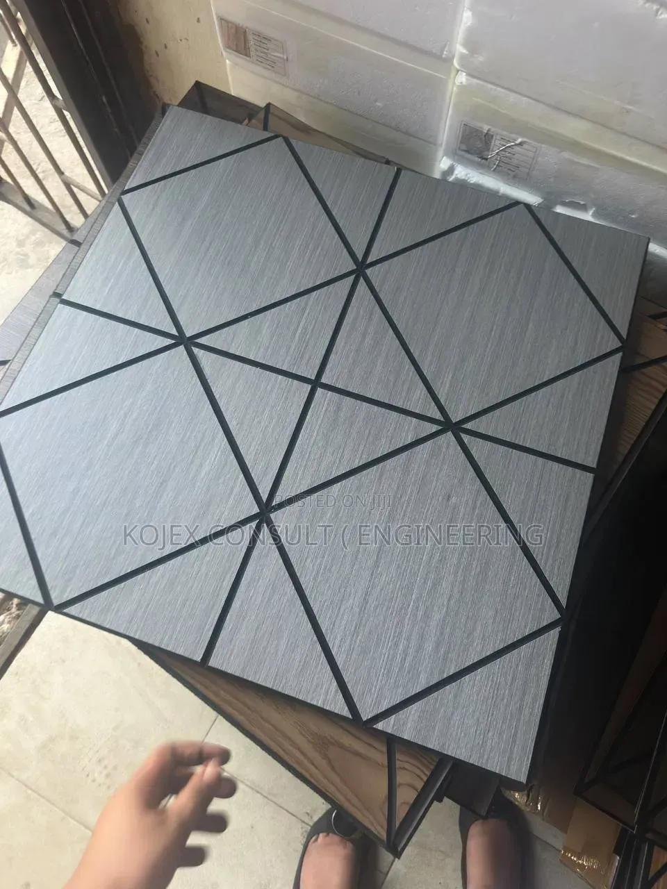 Adhesive Acoustic Panel 
Size : 2 Feet by 2 Feet