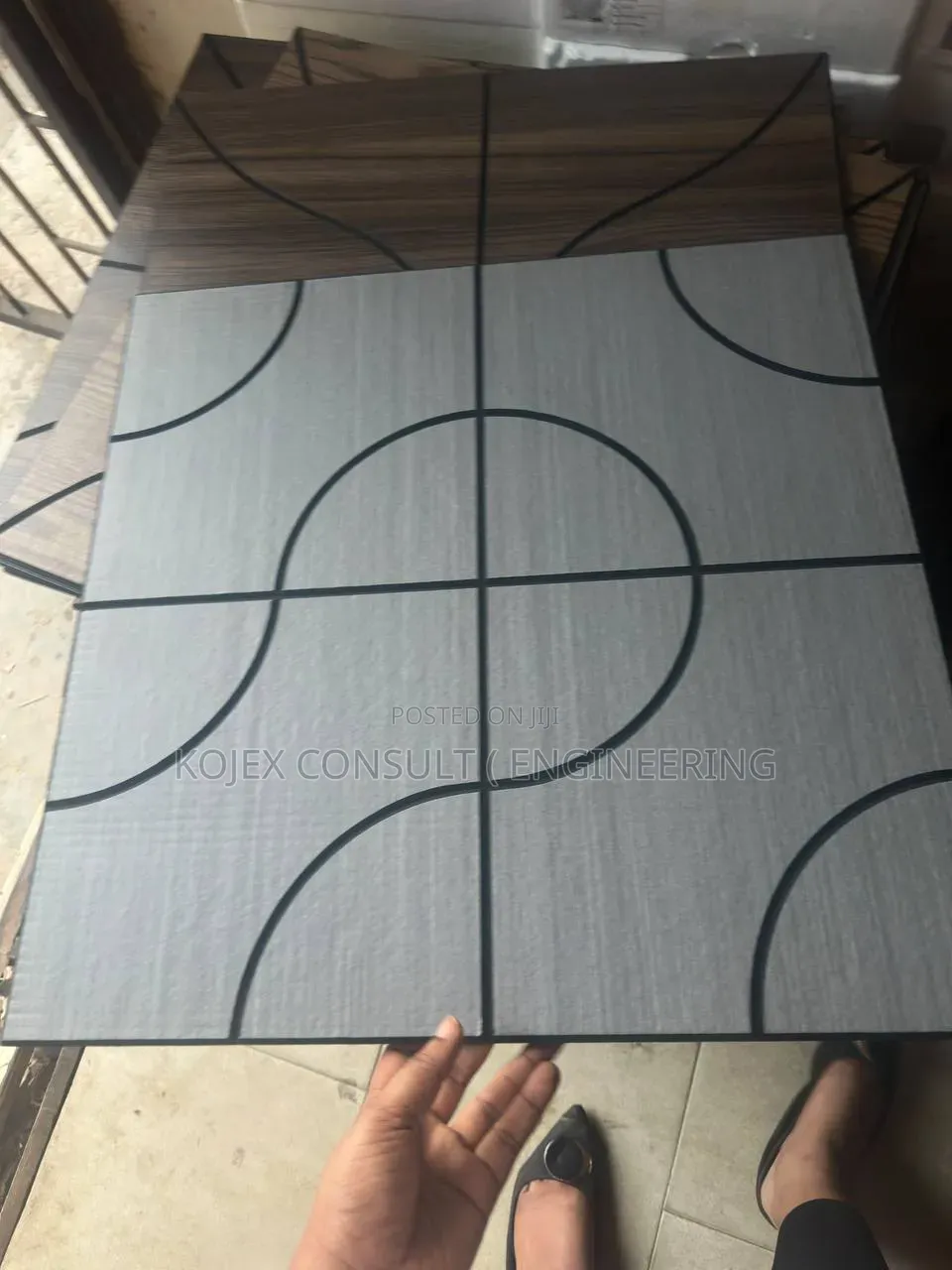 Adhesive Acoustic Panel 
Size : 2 Feet by 2 Feet