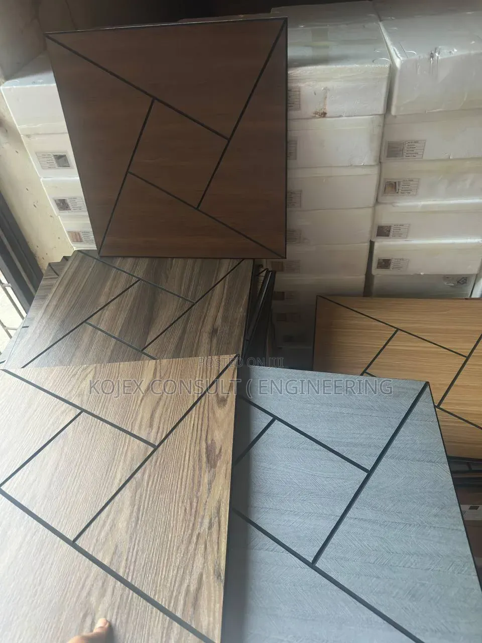 Adhesive Acoustic Panel 
Size : 2 Feet by 2 Feet