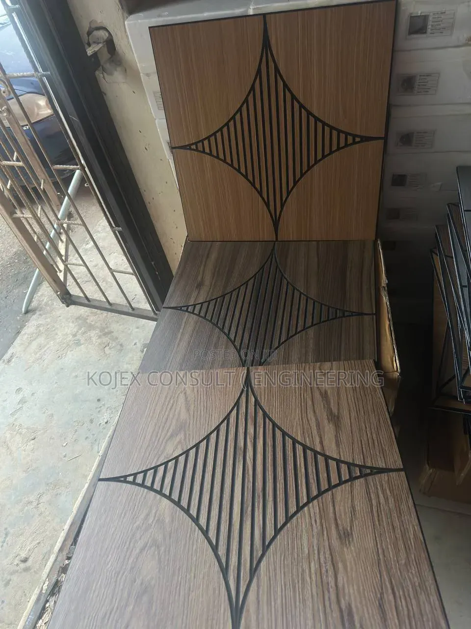 Adhesive Acoustic Panel 
Size : 2 Feet by 2 Feet