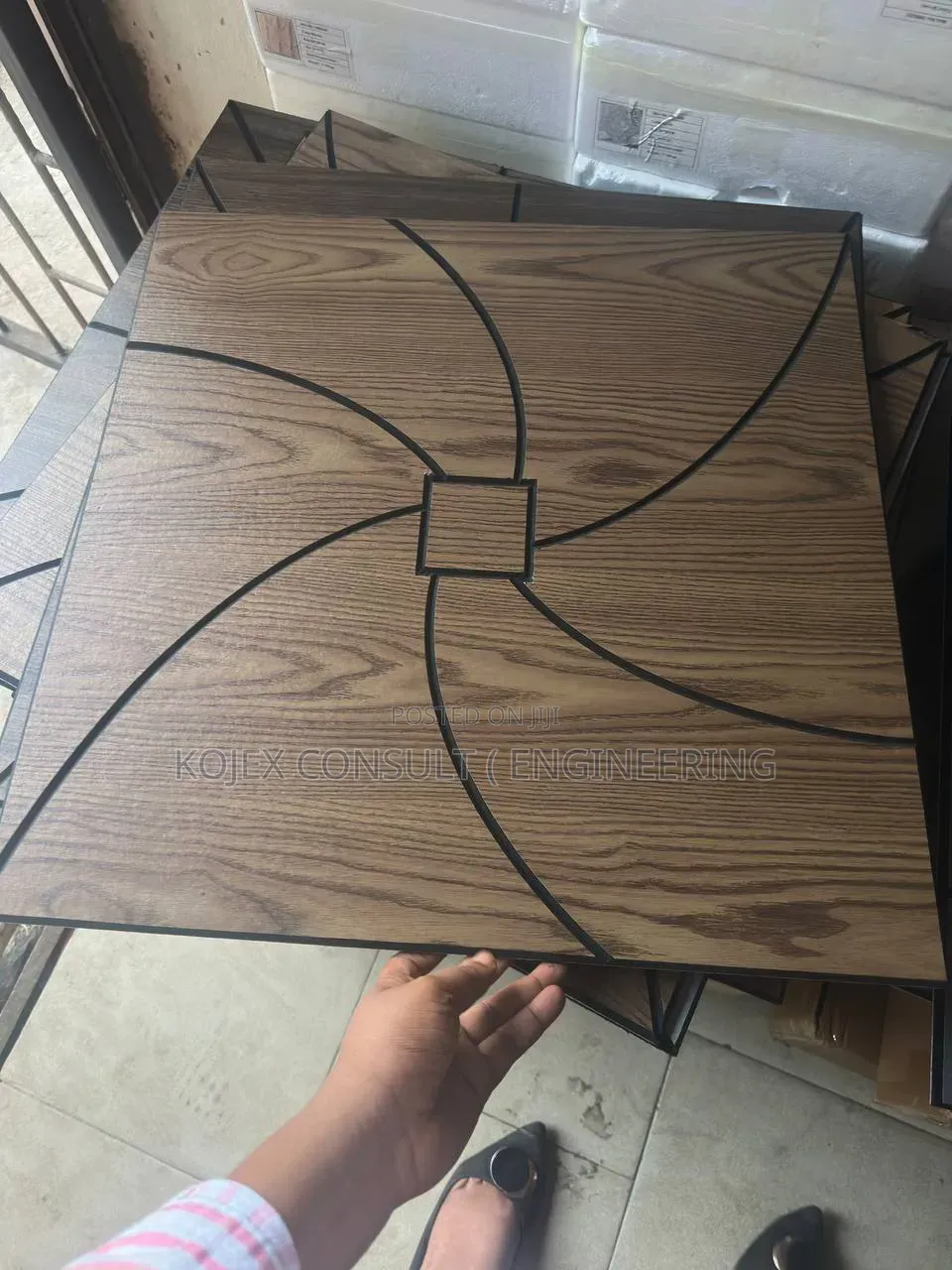 Adhesive Acoustic Panel 
Size : 2 Feet by 2 Feet