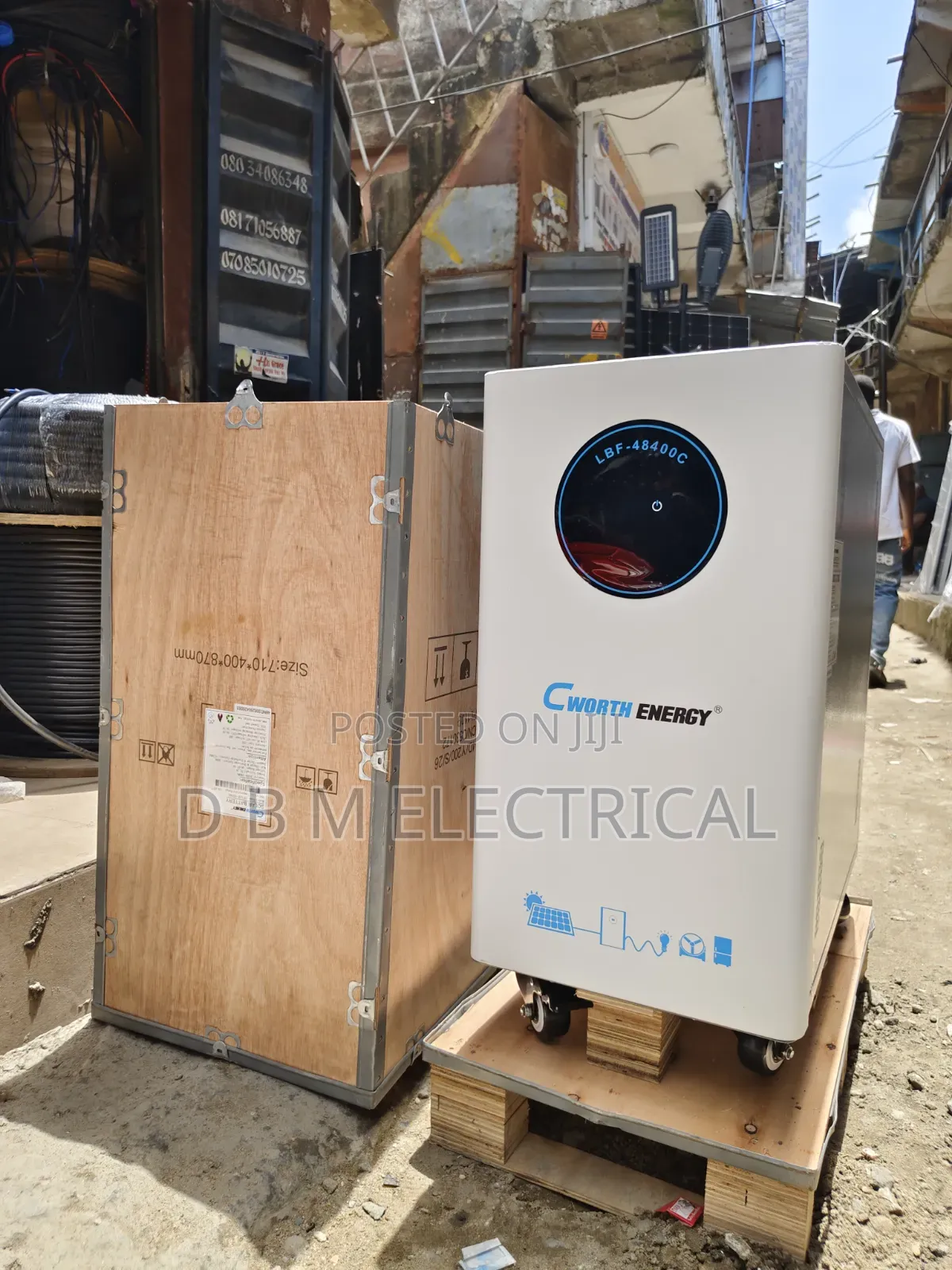 20kwh Cworth Solar Lithium Battery