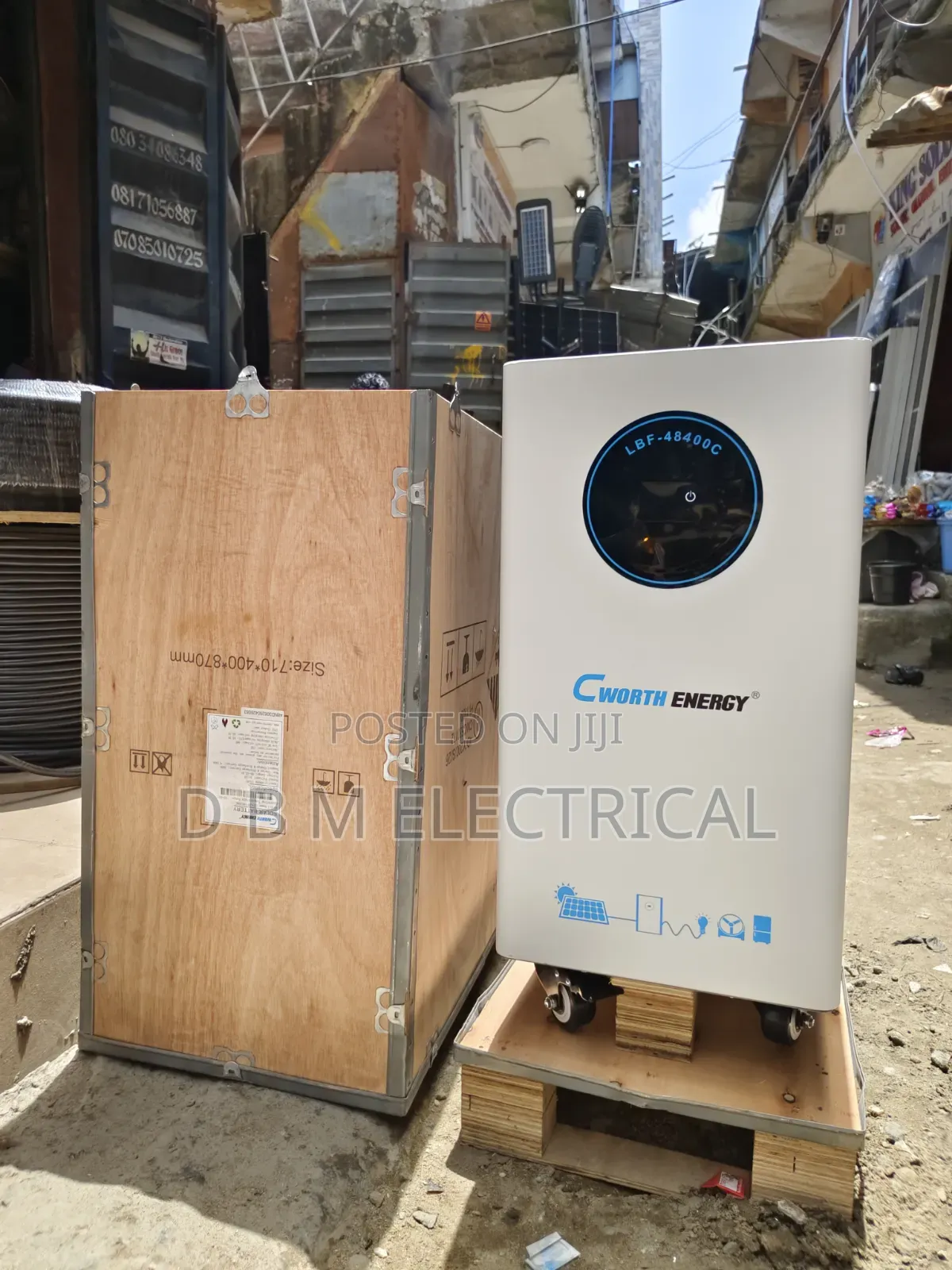 20kwh Cworth Solar Lithium Battery