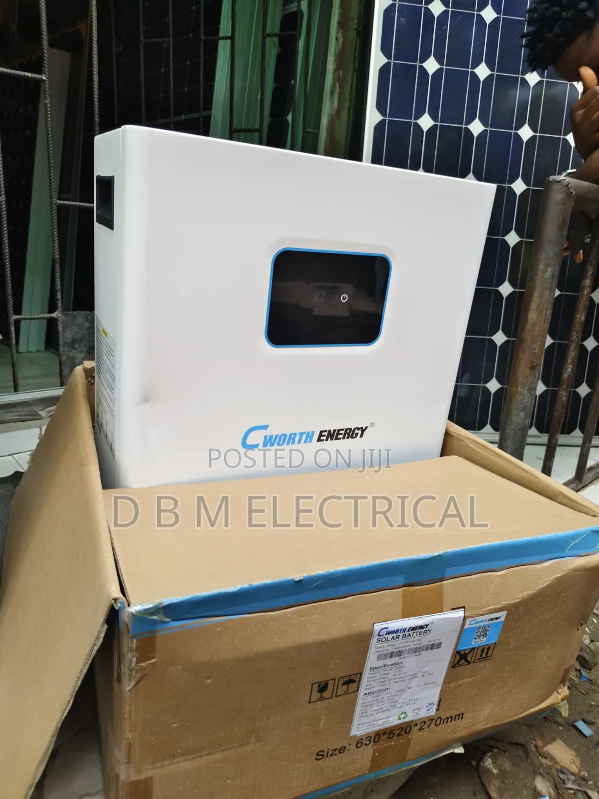 Cworth 10kwh 48v Lithium Battery