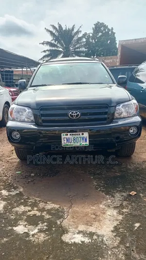 Toyota Highlander V6 2005 Black
