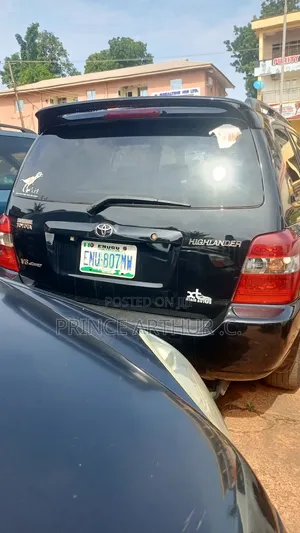 Toyota Highlander V6 2005 Black