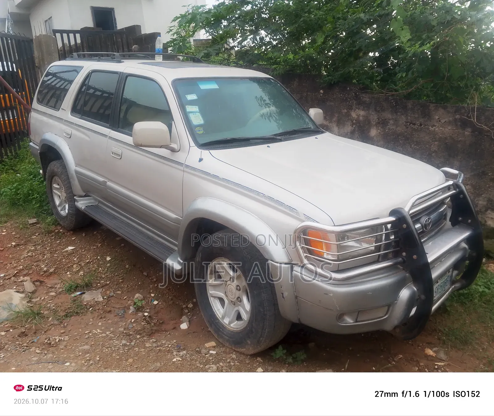 Toyota 4-Runner 2002 Gray
