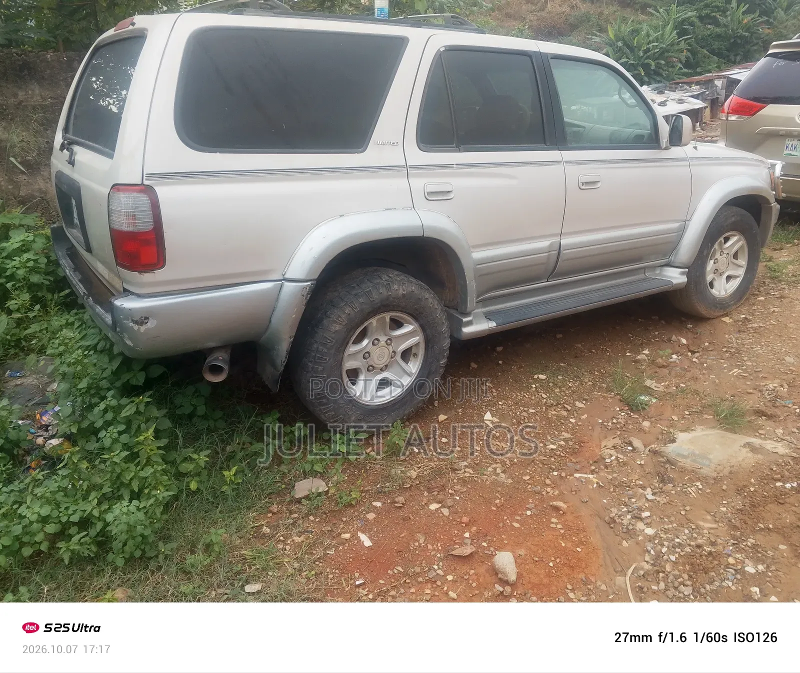 Toyota 4-Runner 2002 Gray