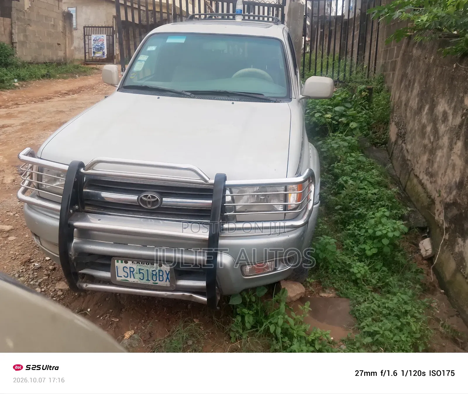 Toyota 4-Runner 2002 Gray