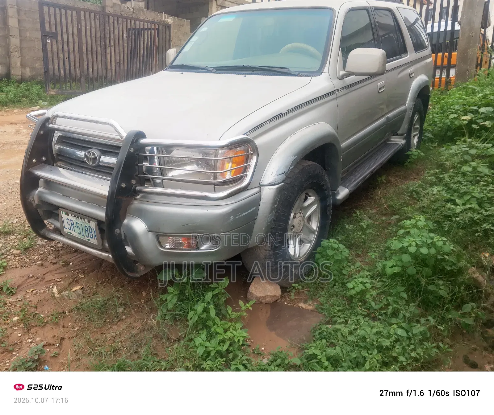 Toyota 4-Runner 2002 Gray