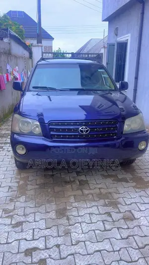 Toyota Highlander Limited V6 4x4 2004 Blue
