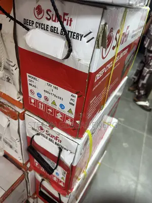 165Ah. 12v Deep Cycle Gel Solar Battery