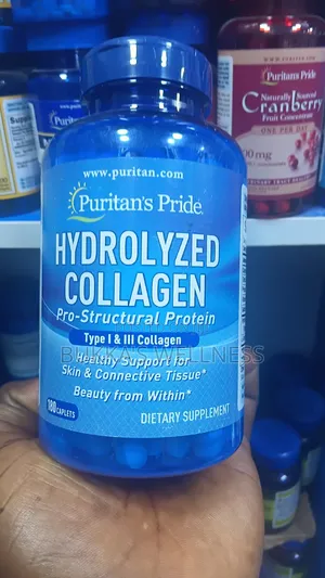 Puritan’s Pride Hydrolyzed Collagen – Collagen Supplement_180 Caplets.