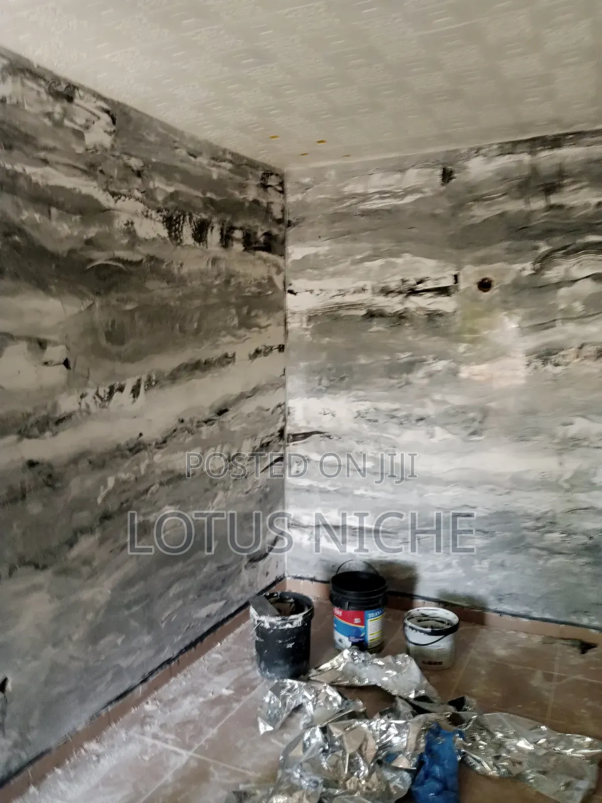 Screeding and Painting