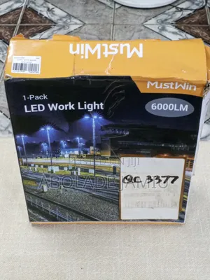 MustWin 60W With 6000LM LED Work Light
