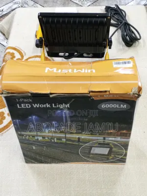 MustWin 60W With 6000LM LED Work Light