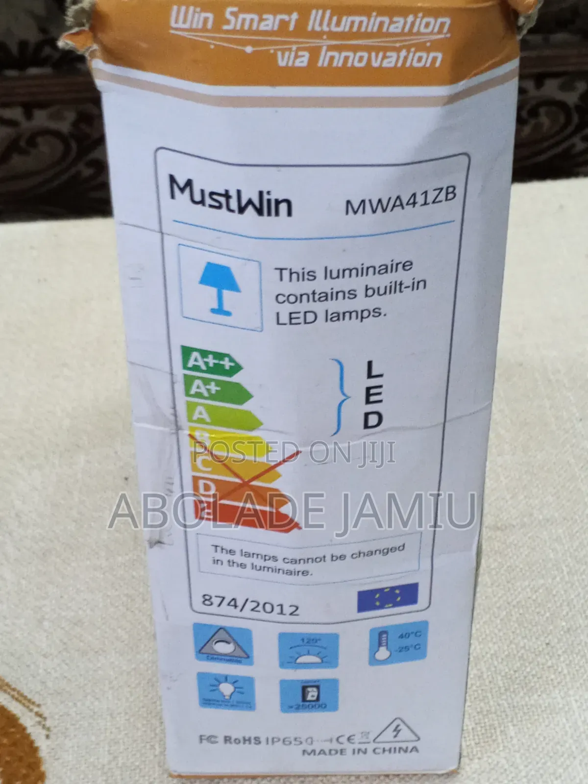 MustWin 60W With 6000LM LED Work Light