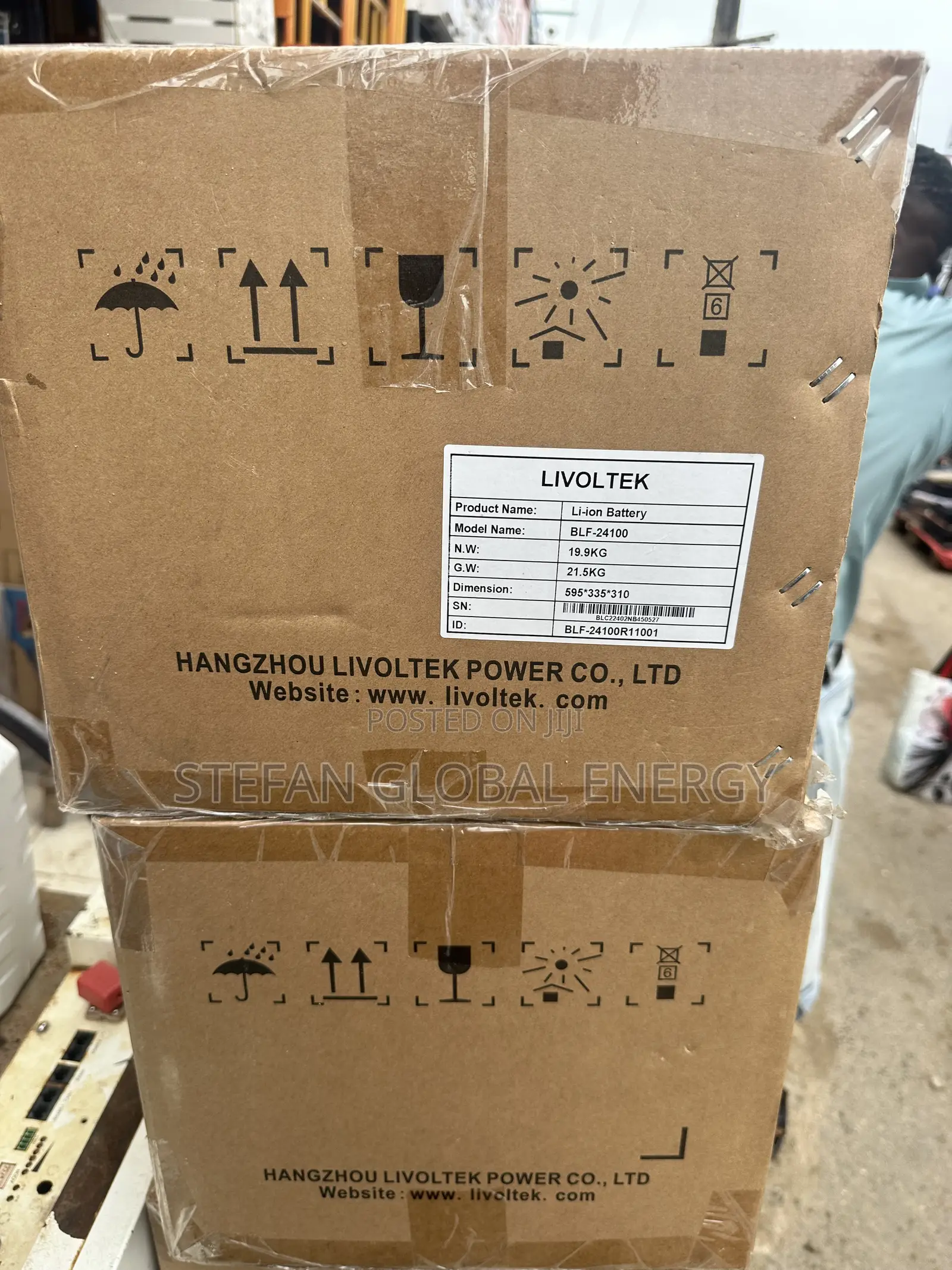 Livoltek 2.5kwh .24v Lithium Battery