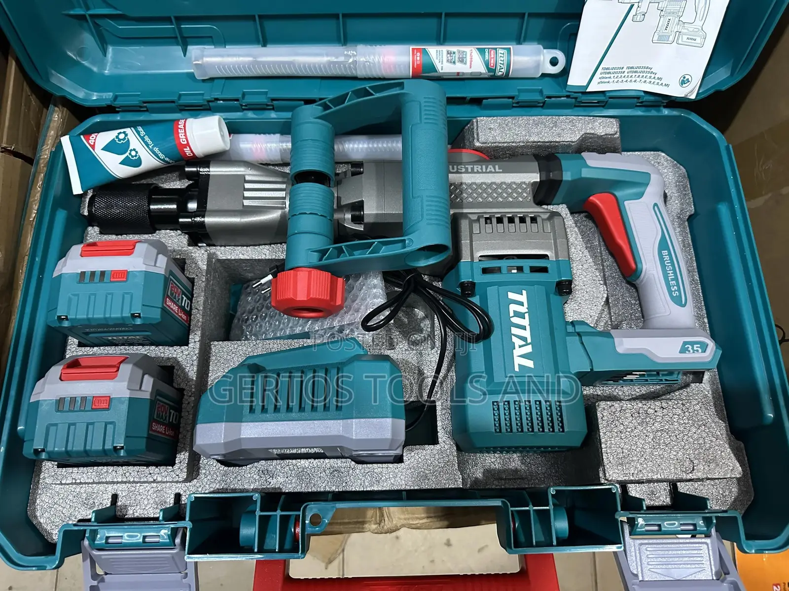 20v Total Cordless Demolition Hammer