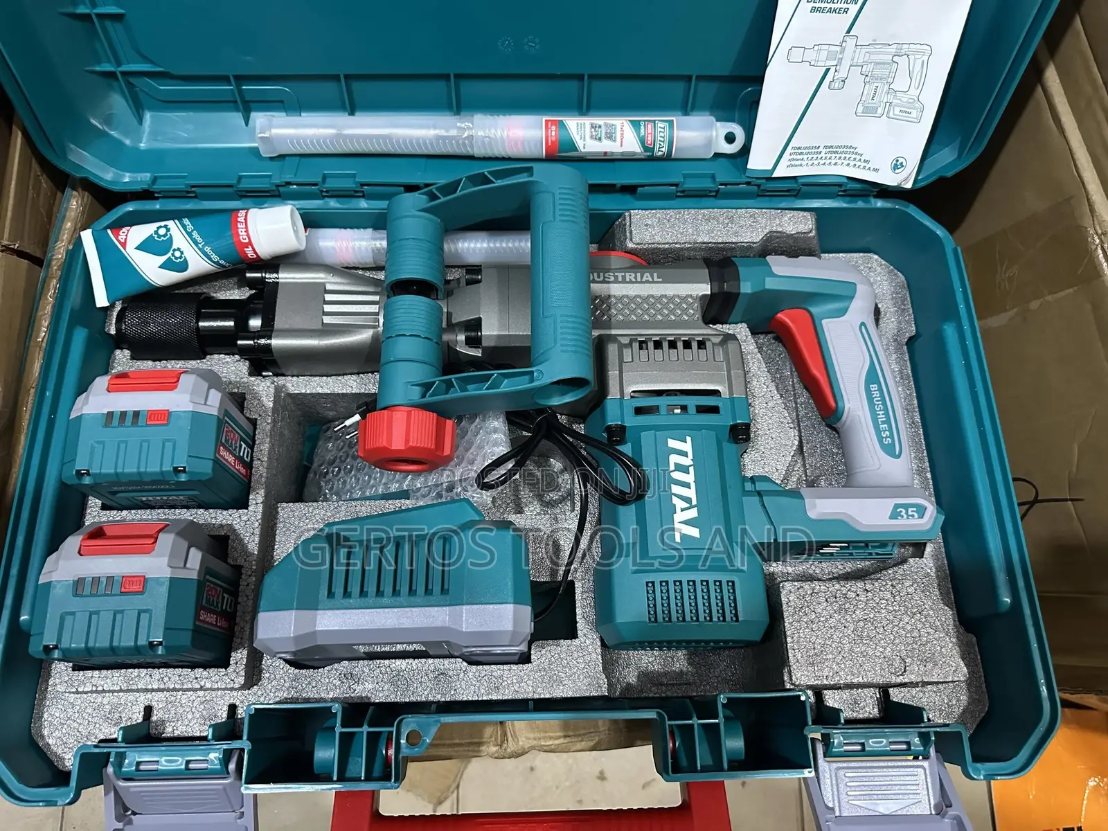 20v Total Cordless Demolition Hammer