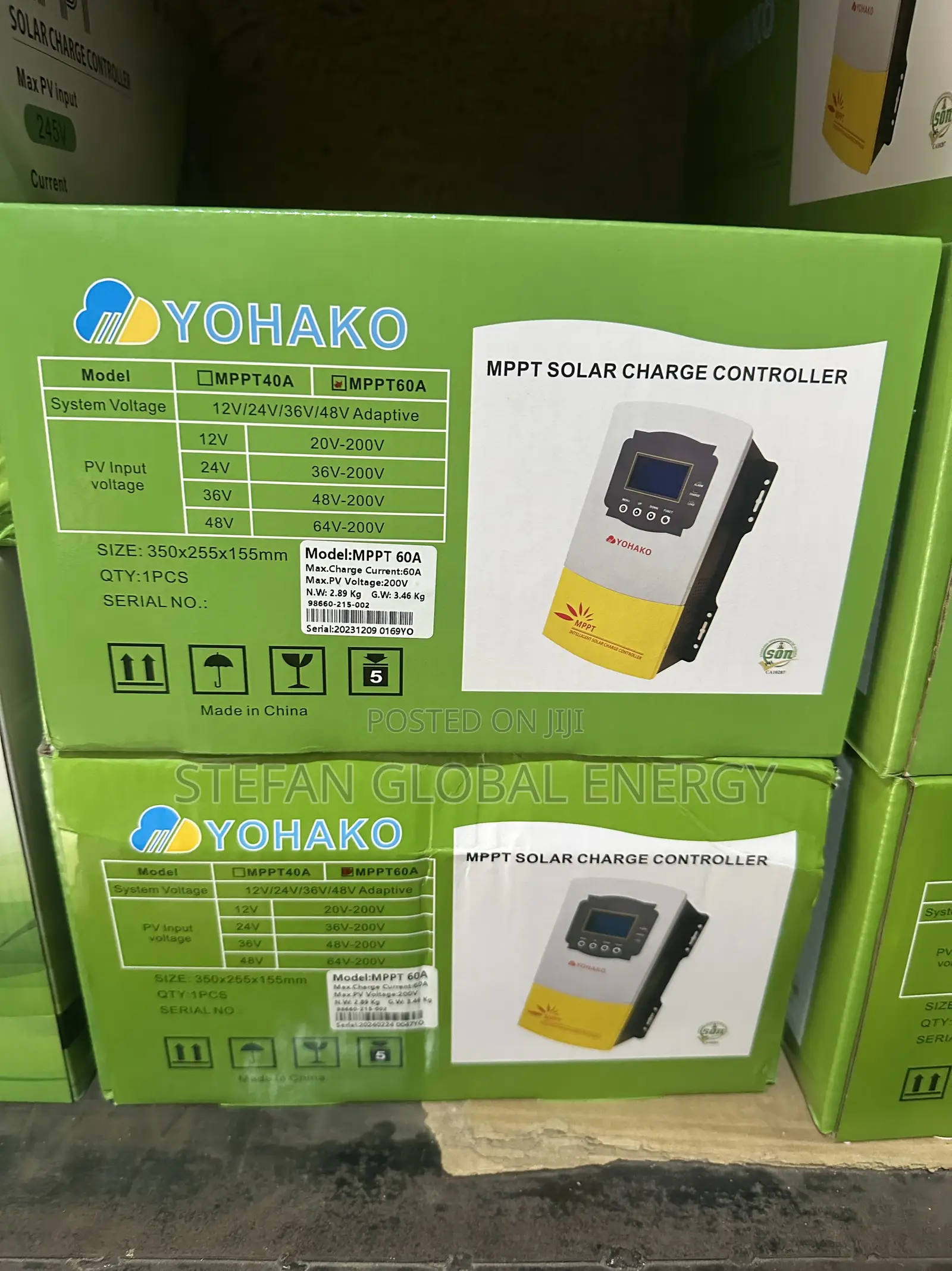 60Ah .Yohakoa Charge Controller
