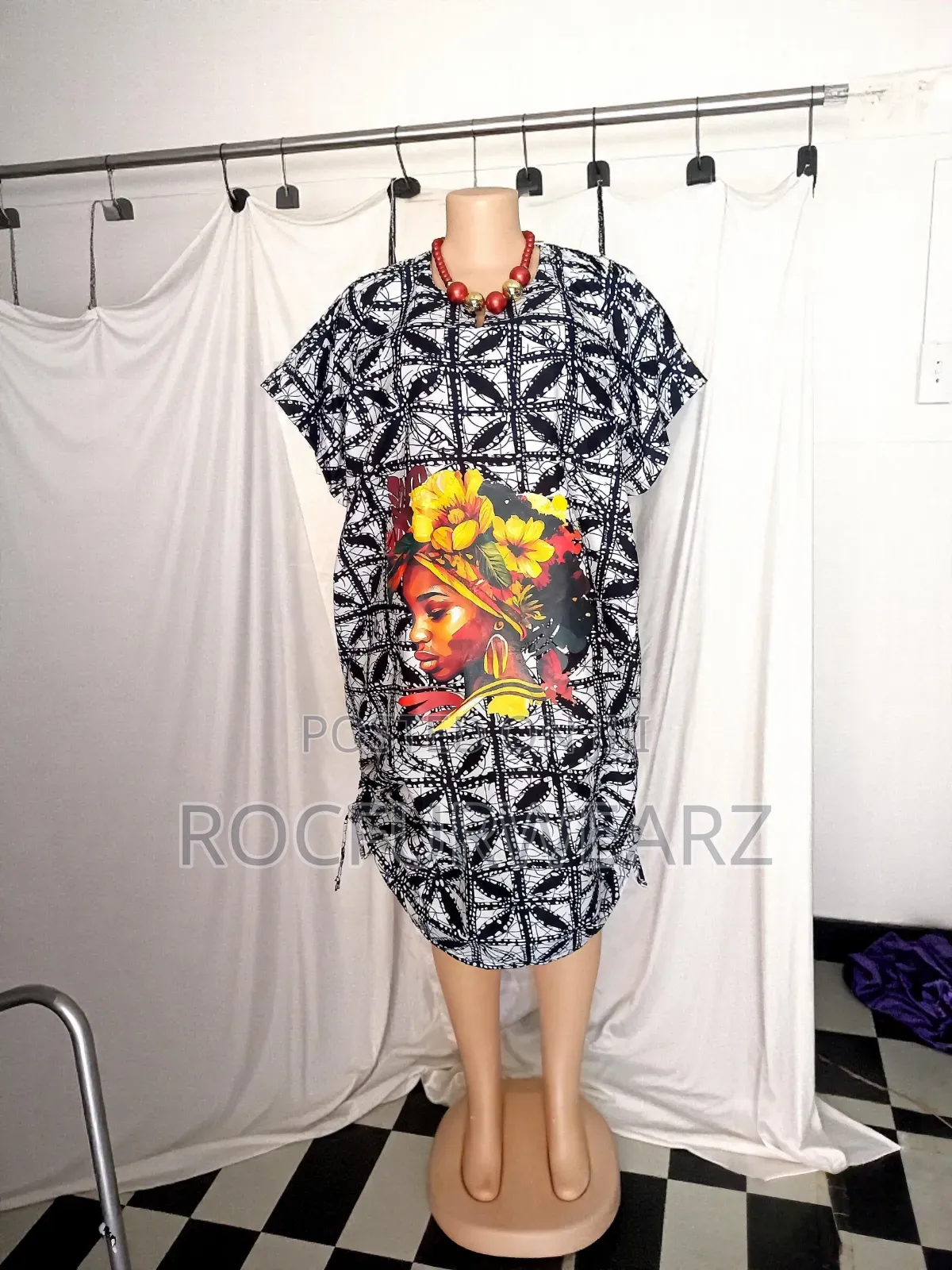 Ankara Patchwork Gown