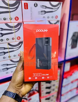 Poolee 30000mAh Tiger 22.5W Fast Charging Power Bank
