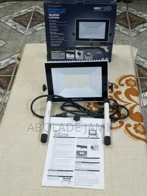Next LED 10000 Lumens Portable Work Light Model 370-5547 (WL04-100W)