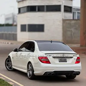 Mercedes-Benz C63 2013 White