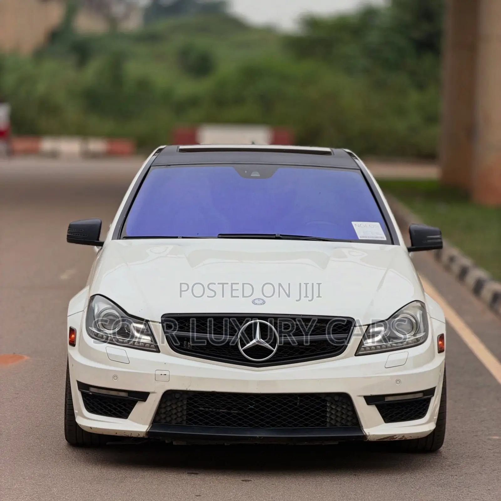 Mercedes-Benz C63 2013 White