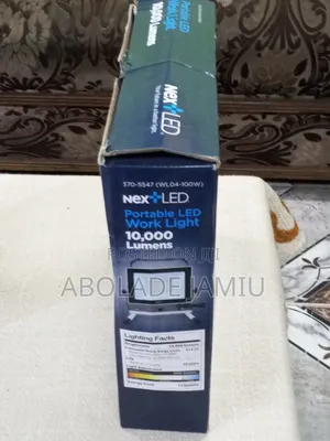 Next LED 10000 Lumens Portable Work Light Model 370-5547 (WL04-100W)