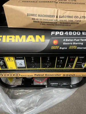 Firman FPG4800 Key Starter 4.5KVA (100% Copper Coil)