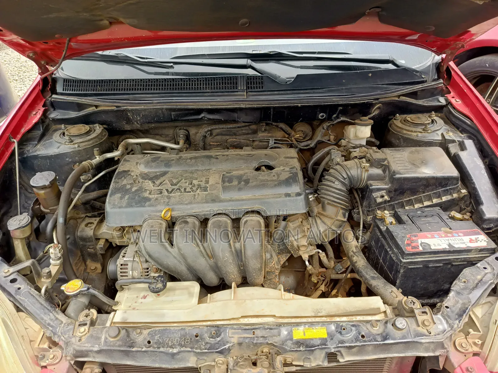Toyota Matrix 2004 Red