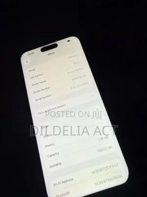 Apple iPhone 16 Plus 128 GB Black