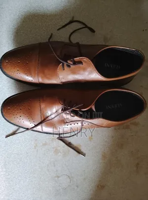 Lightly Used Brown Suede Penny Loafers - Size 43