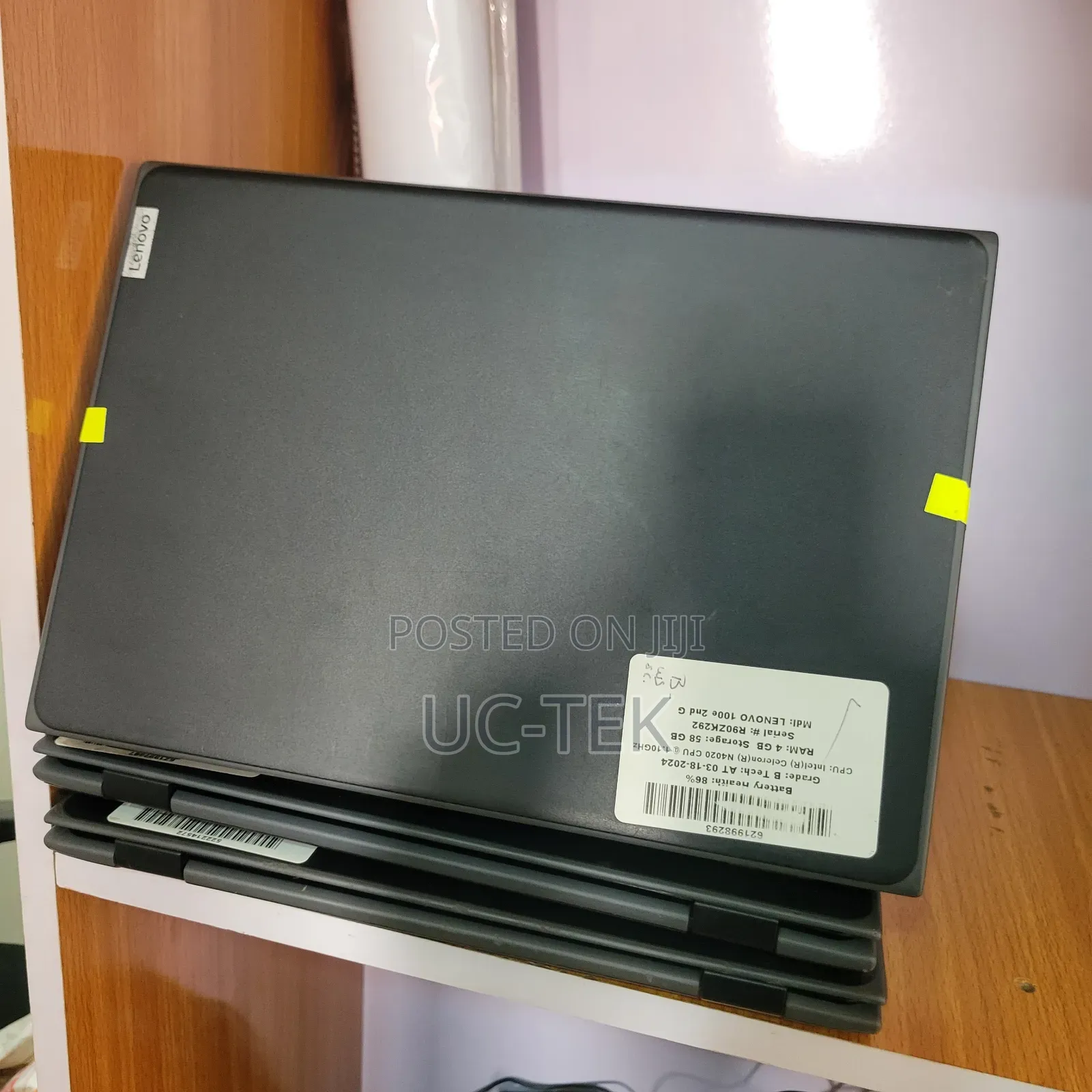 Laptop Lenovo 100e 4GB Intel Celeron eMMC 60GB