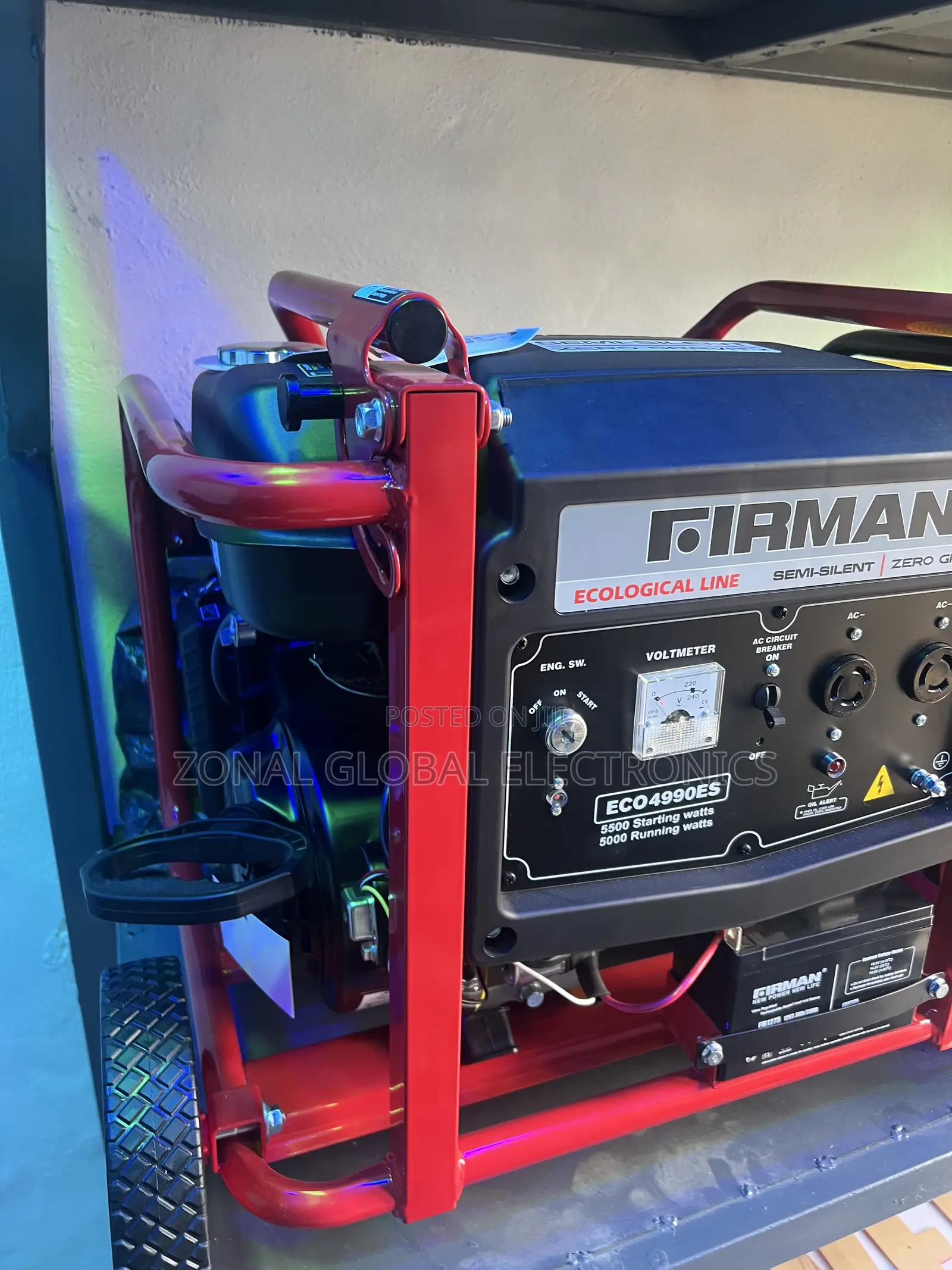 Firman Eco4990Es 5.5kva 100% Copper Coil