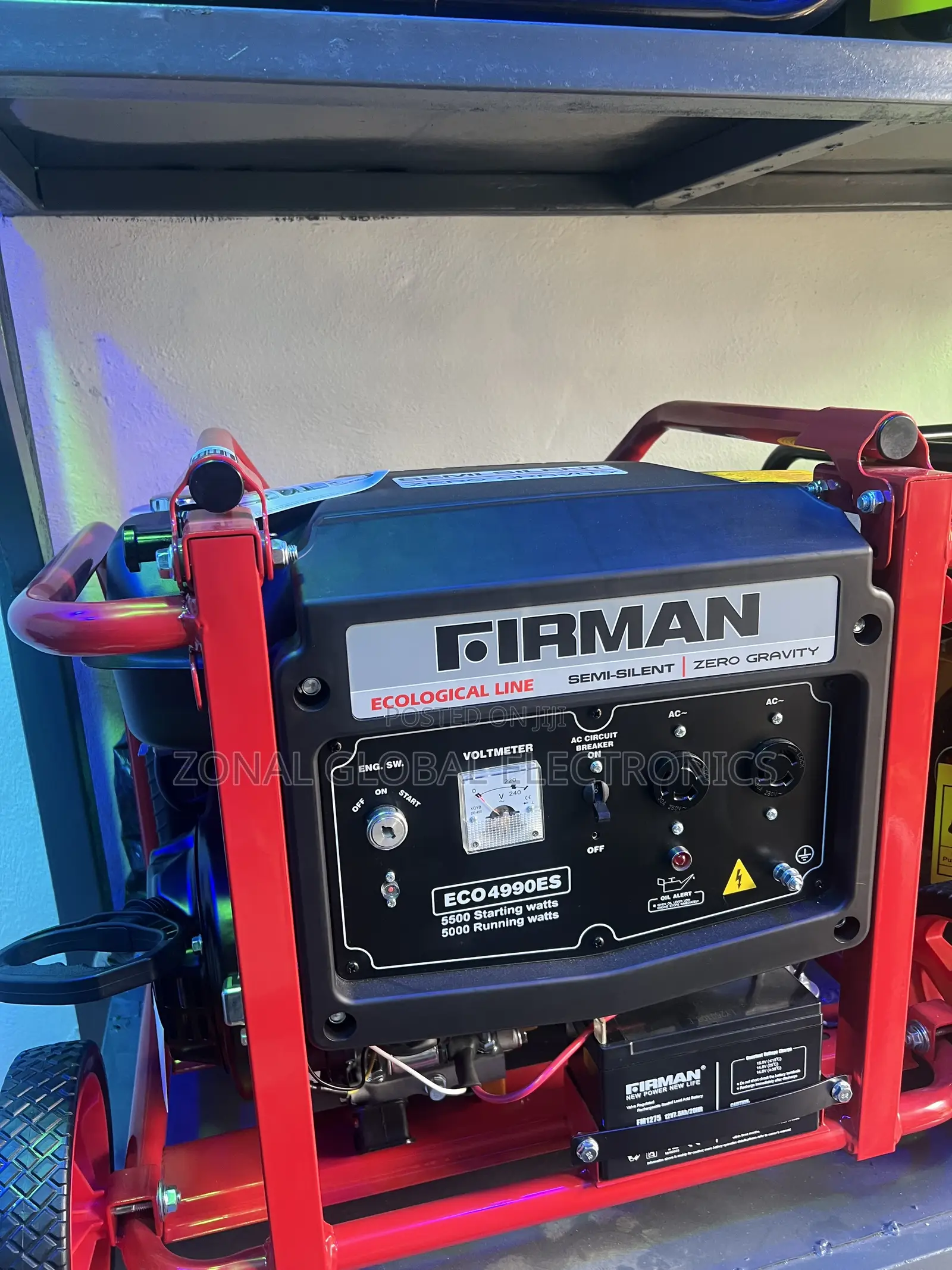 Firman Eco4990Es 5.5kva 100% Copper Coil