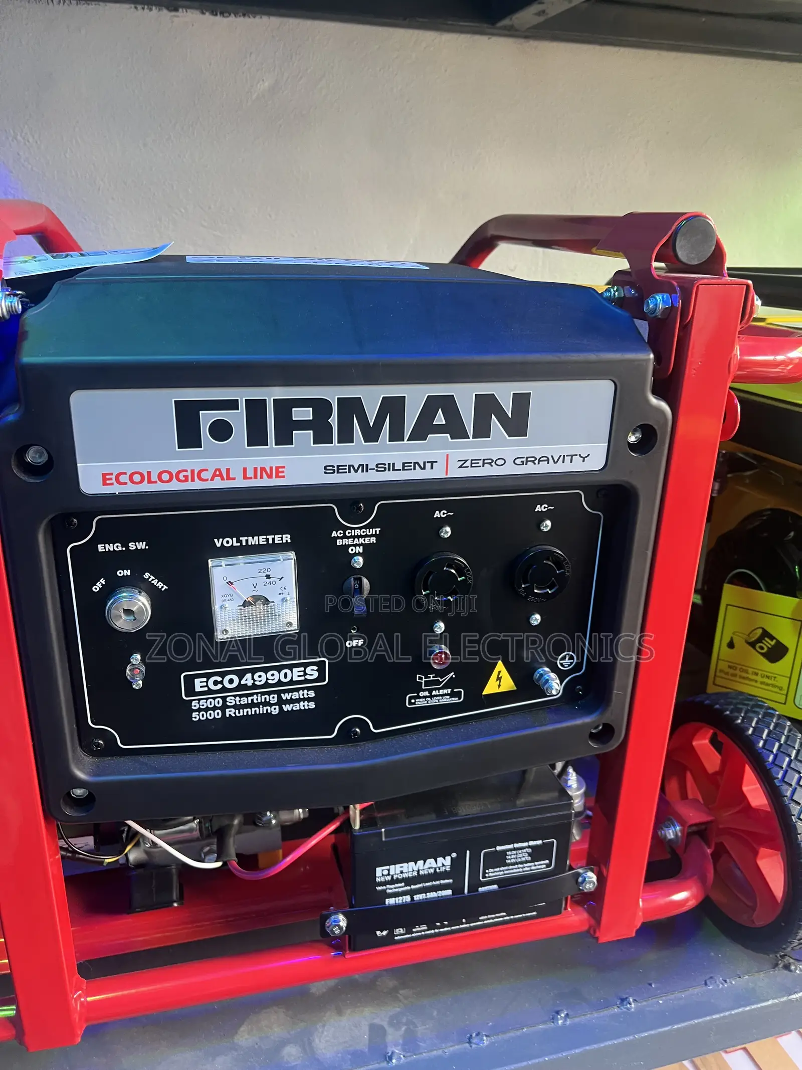 Firman Eco4990Es 5.5kva 100% Copper Coil