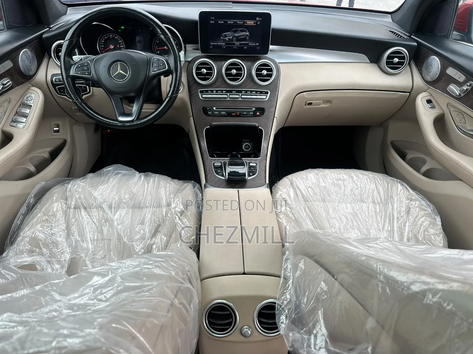 Mercedes-Benz GLC-Class 2017 Red