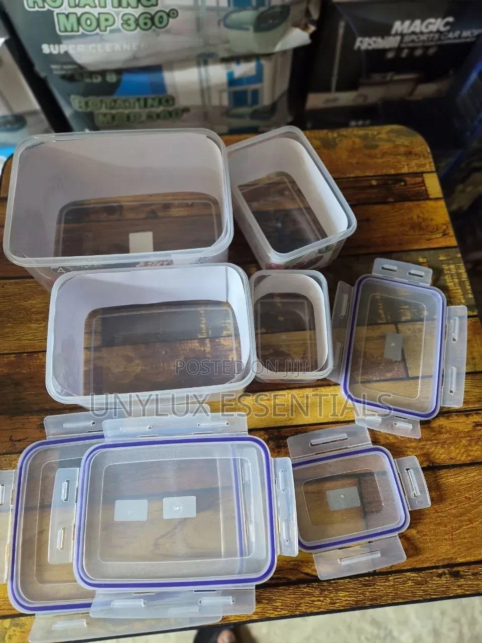 4in1 Microwave Safe Food Storage Box