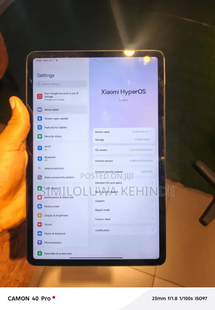 Xiaomi Redmi Pad Pro 128 GB Gray