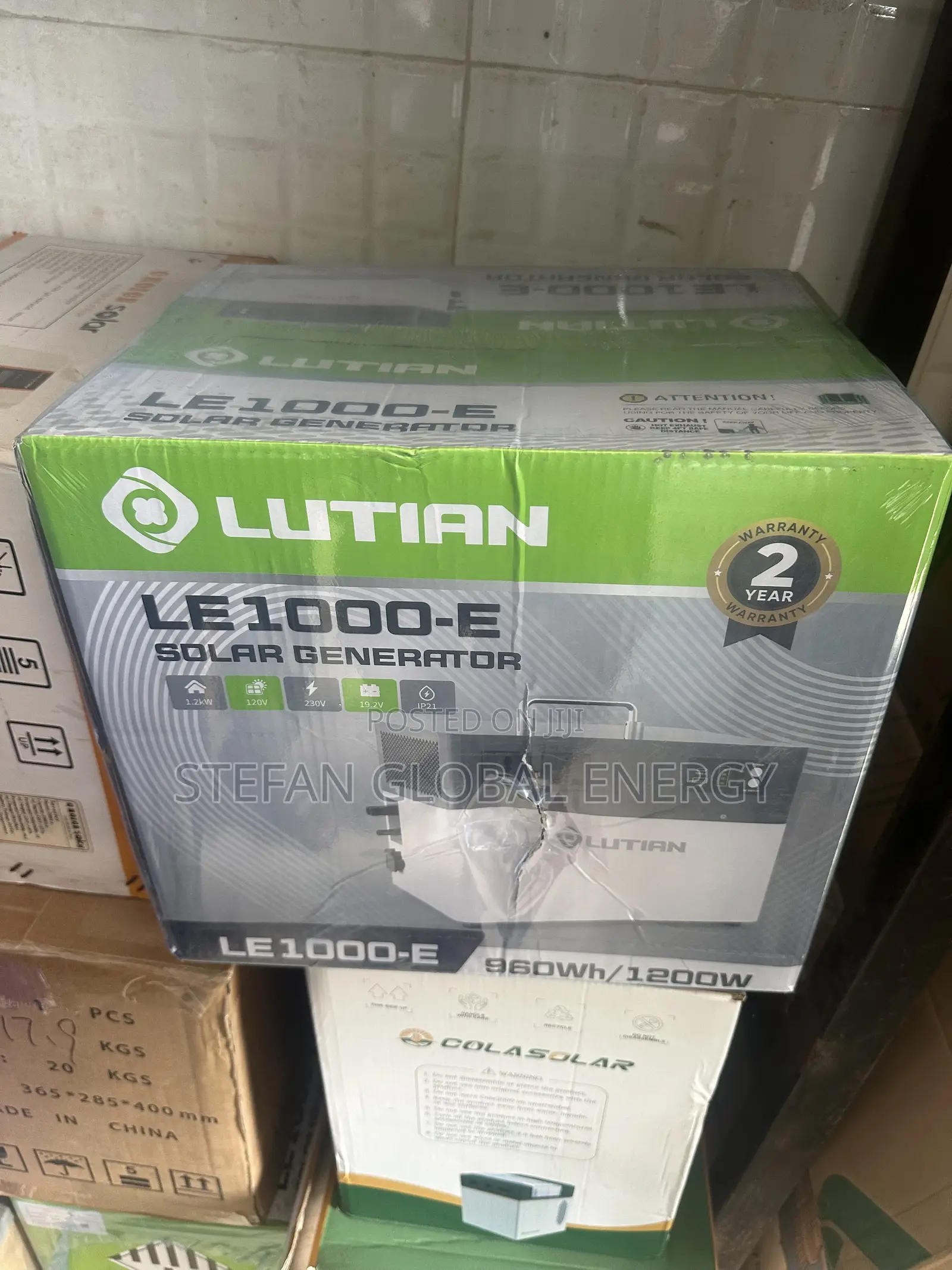 1000kwh Lutian Solar Generator