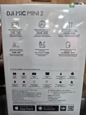 Dji Mic Mini 2 Wireless Microphone,